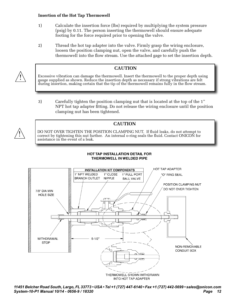 ONICON System-10 P1 User Manual | Page 12 / 67