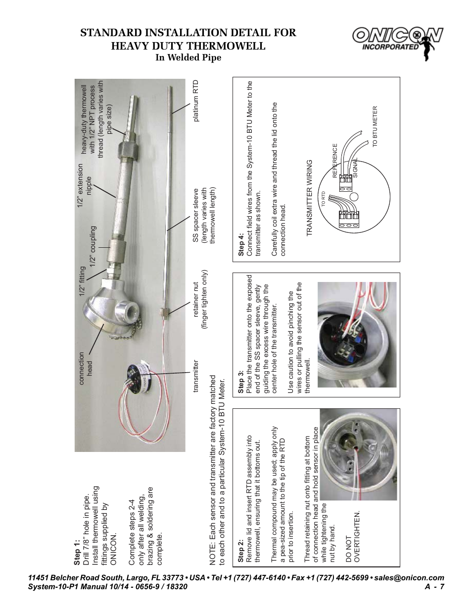 ONICON System-10 P1 User Manual | Page 49 / 67