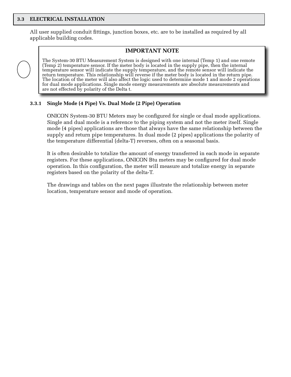 ONICON System-30 BTU User Manual | Page 14 / 31