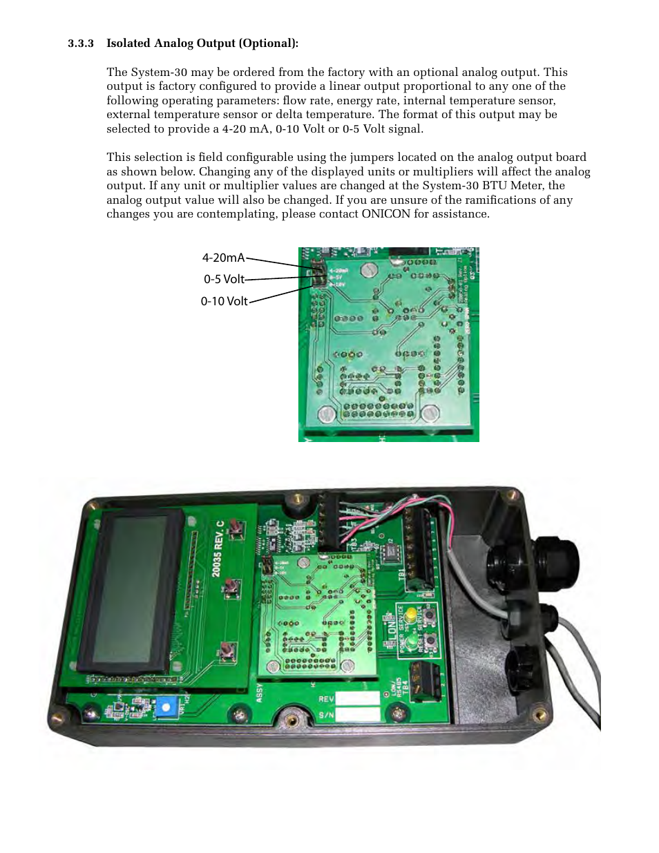 ONICON System-30 BTU User Manual | Page 18 / 31