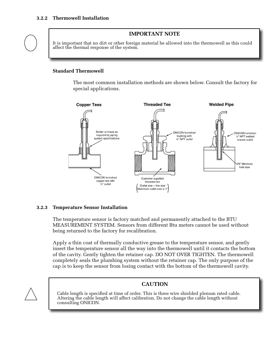 ONICON System-30 LonWorks BTU User Manual | Page 11 / 37