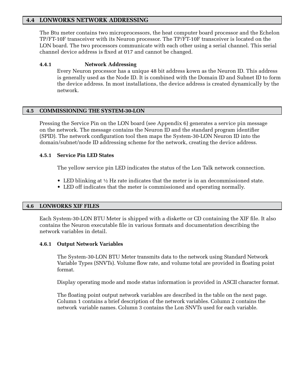 ONICON System-30 LonWorks BTU User Manual | Page 19 / 37