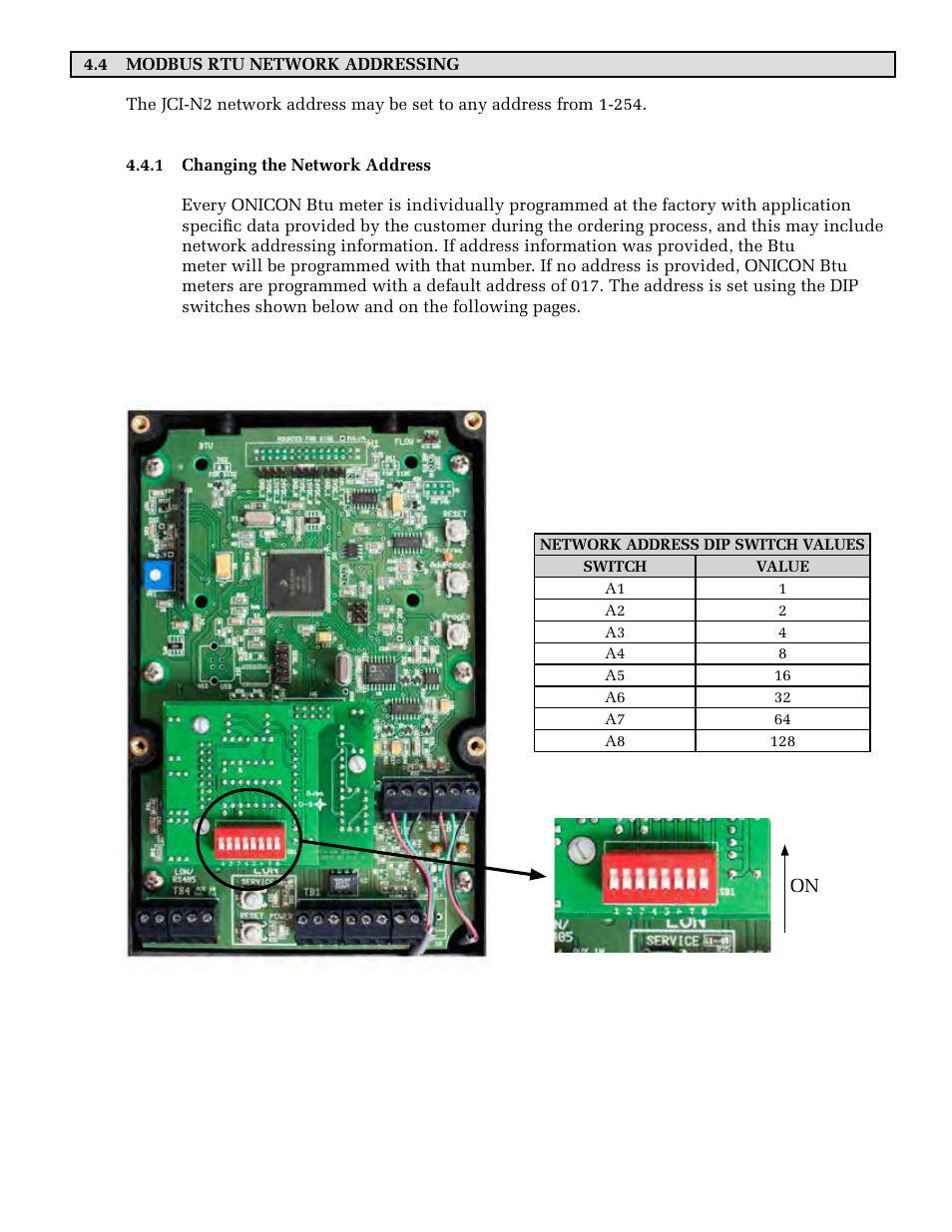 ONICON System-30 MODBUS BTU User Manual | Page 19 / 46