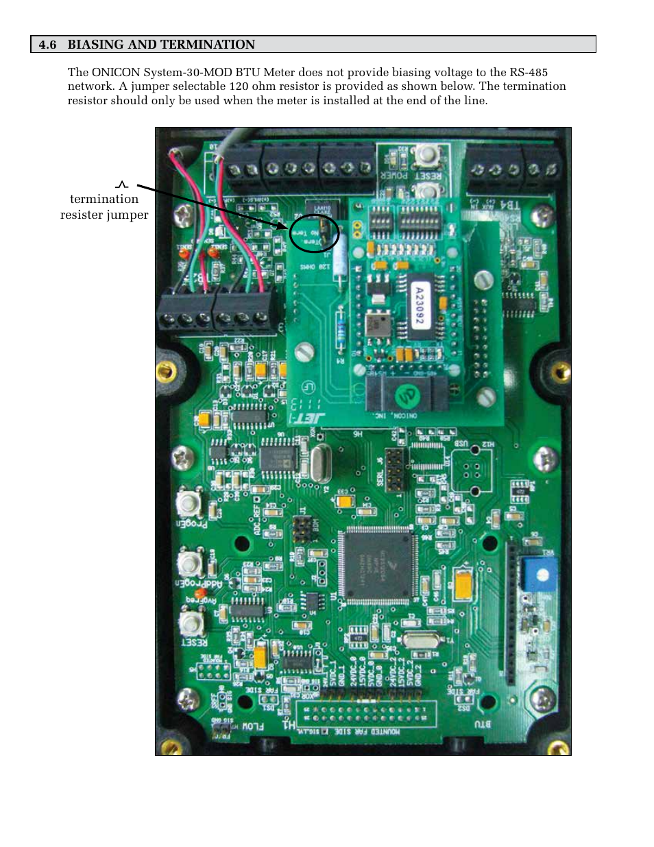 ONICON System-30 MODBUS BTU User Manual | Page 27 / 46