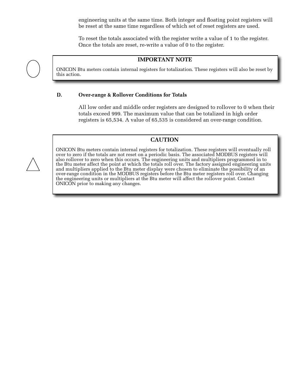 ONICON System-30 MODBUS BTU User Manual | Page 35 / 46