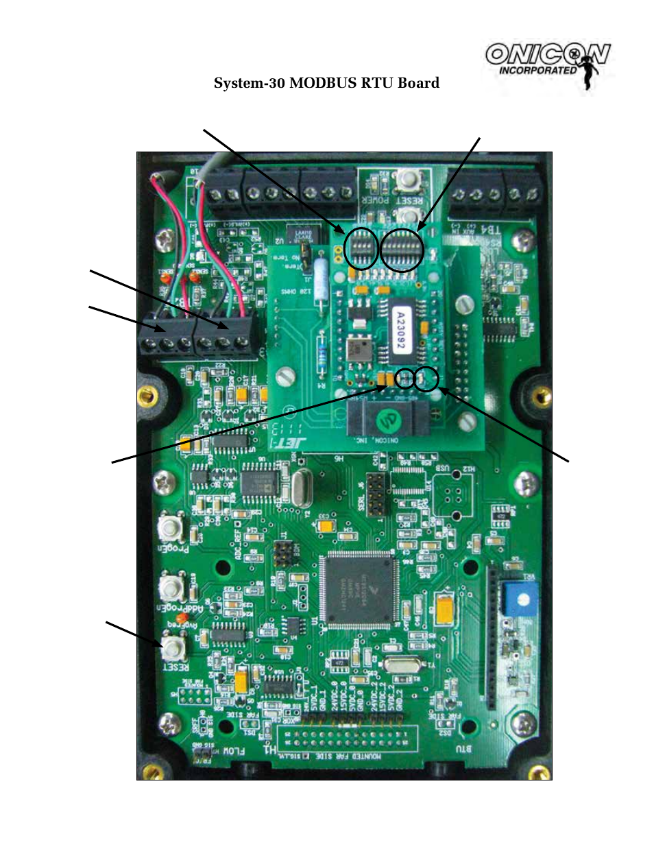 ONICON System-30 MODBUS BTU User Manual | Page 45 / 46