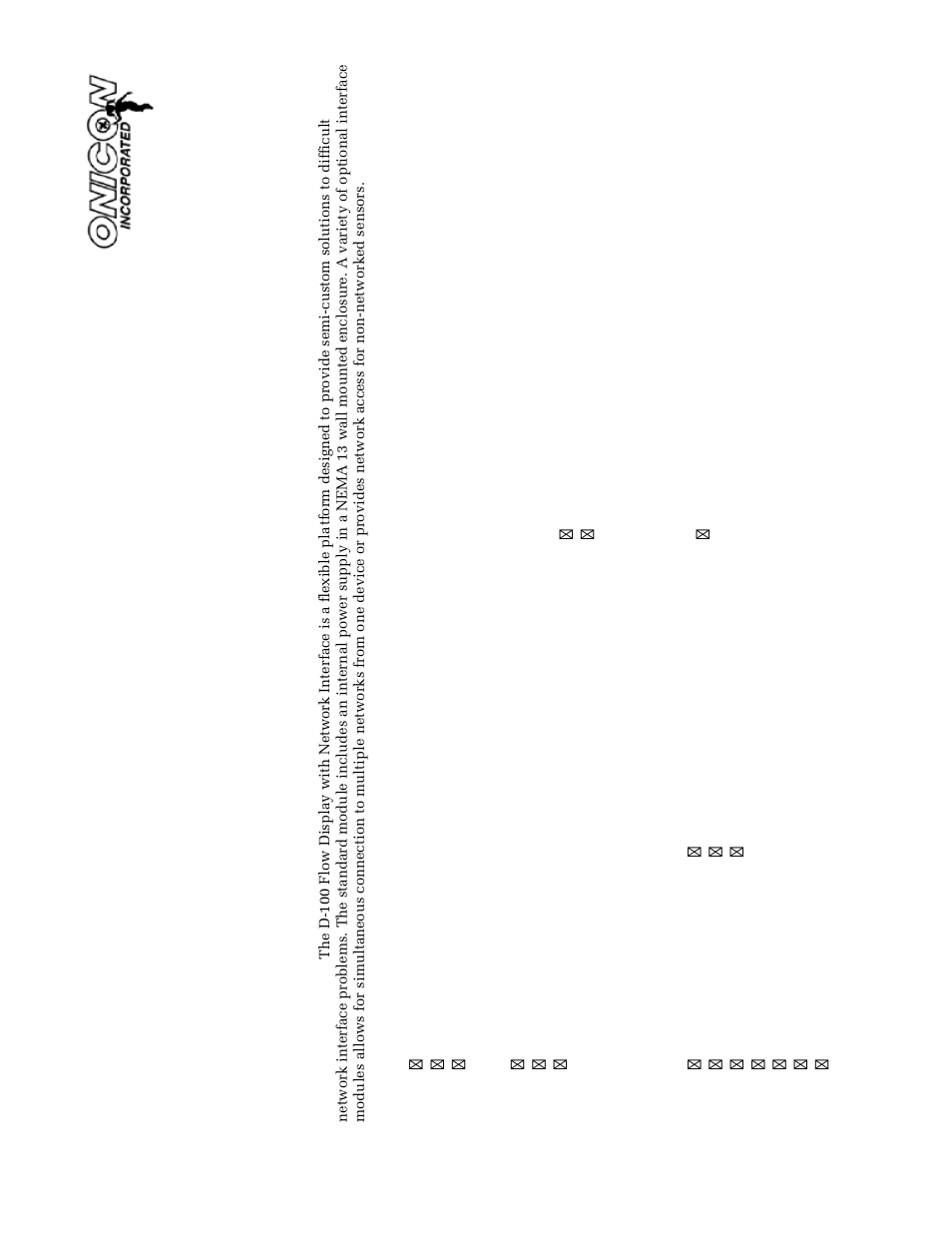 ONICON D-100 BACnet User Manual | Page 21 / 29