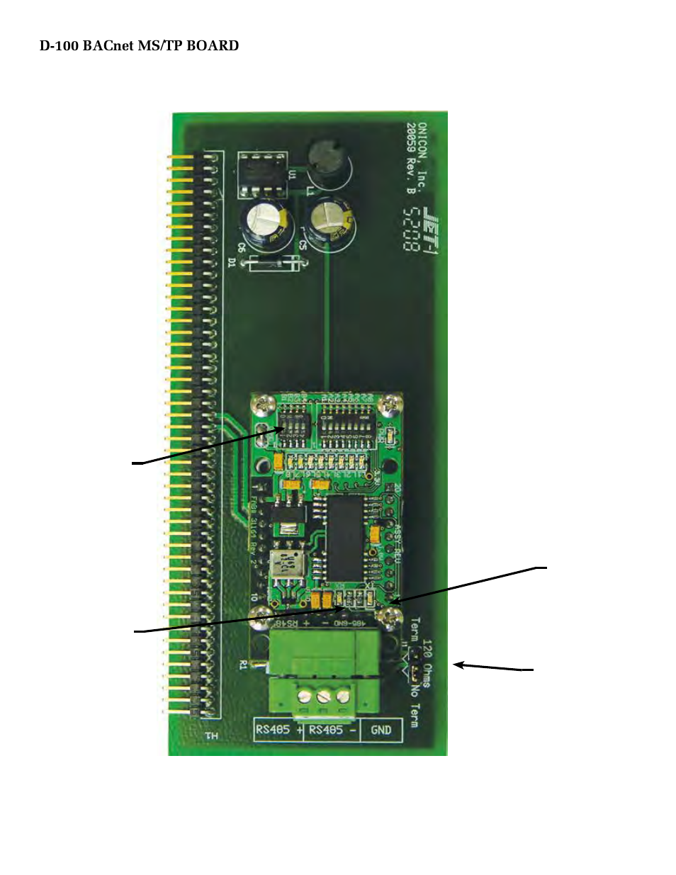 ONICON D-100 BACnet User Manual | Page 27 / 29