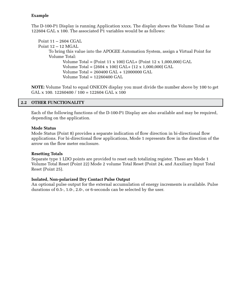 ONICON D-100 P1 User Manual | Page 16 / 19