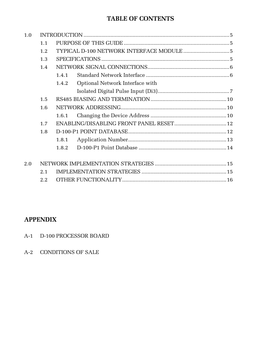 ONICON D-100 P1 User Manual | Page 3 / 19