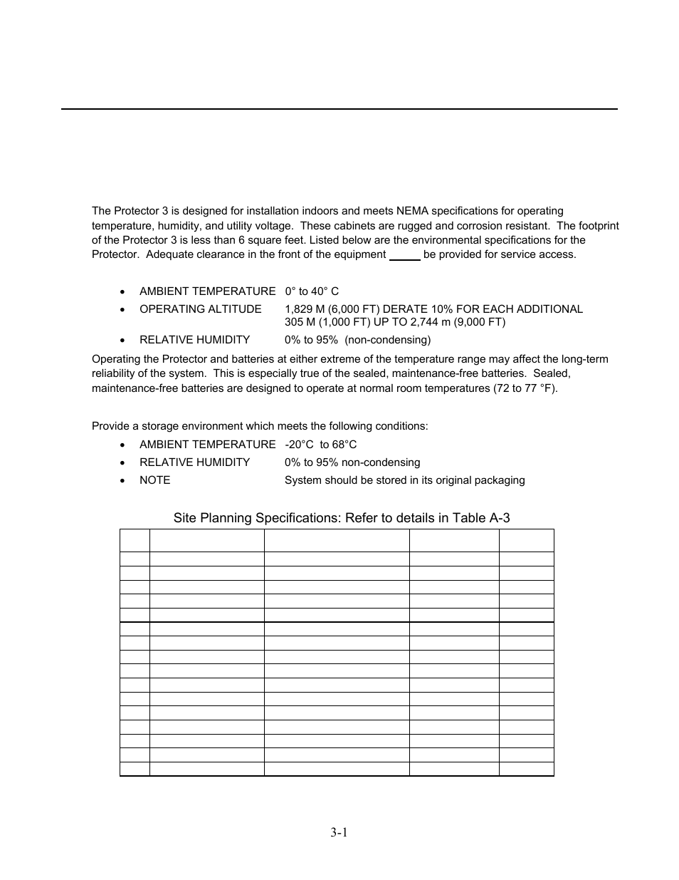 Online power, 1 site planning and preparation | OnLine Power Protector 3 User Manual | Page 22 / 98