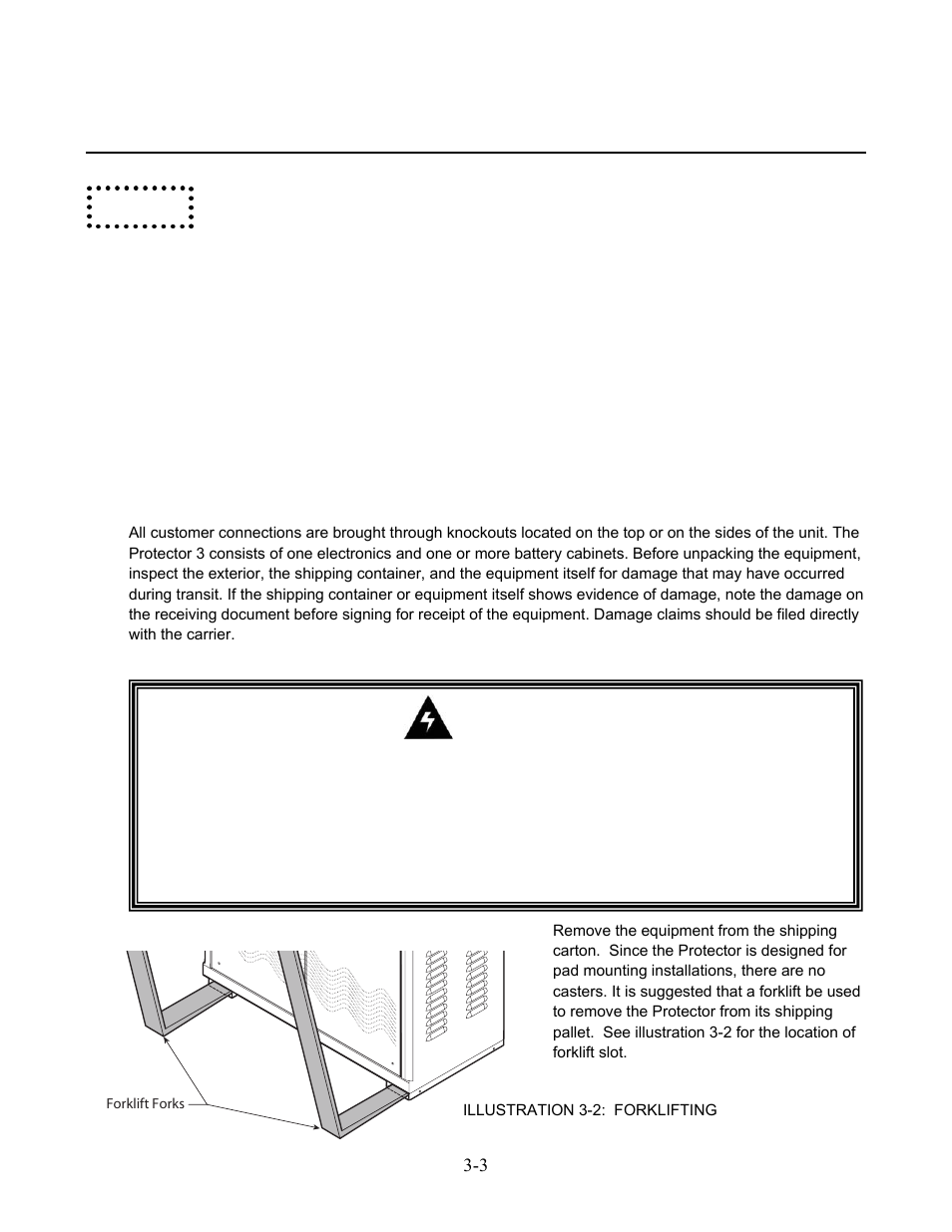 Danger, Online power | OnLine Power Protector 3 User Manual | Page 24 / 98