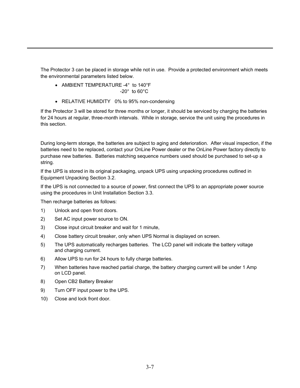 Online power | OnLine Power Protector 3 User Manual | Page 28 / 98