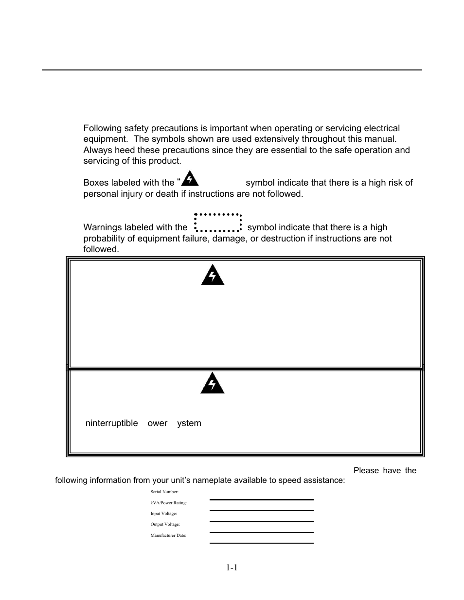 Online power, Danger | OnLine Power Protector 3 User Manual | Page 7 / 98