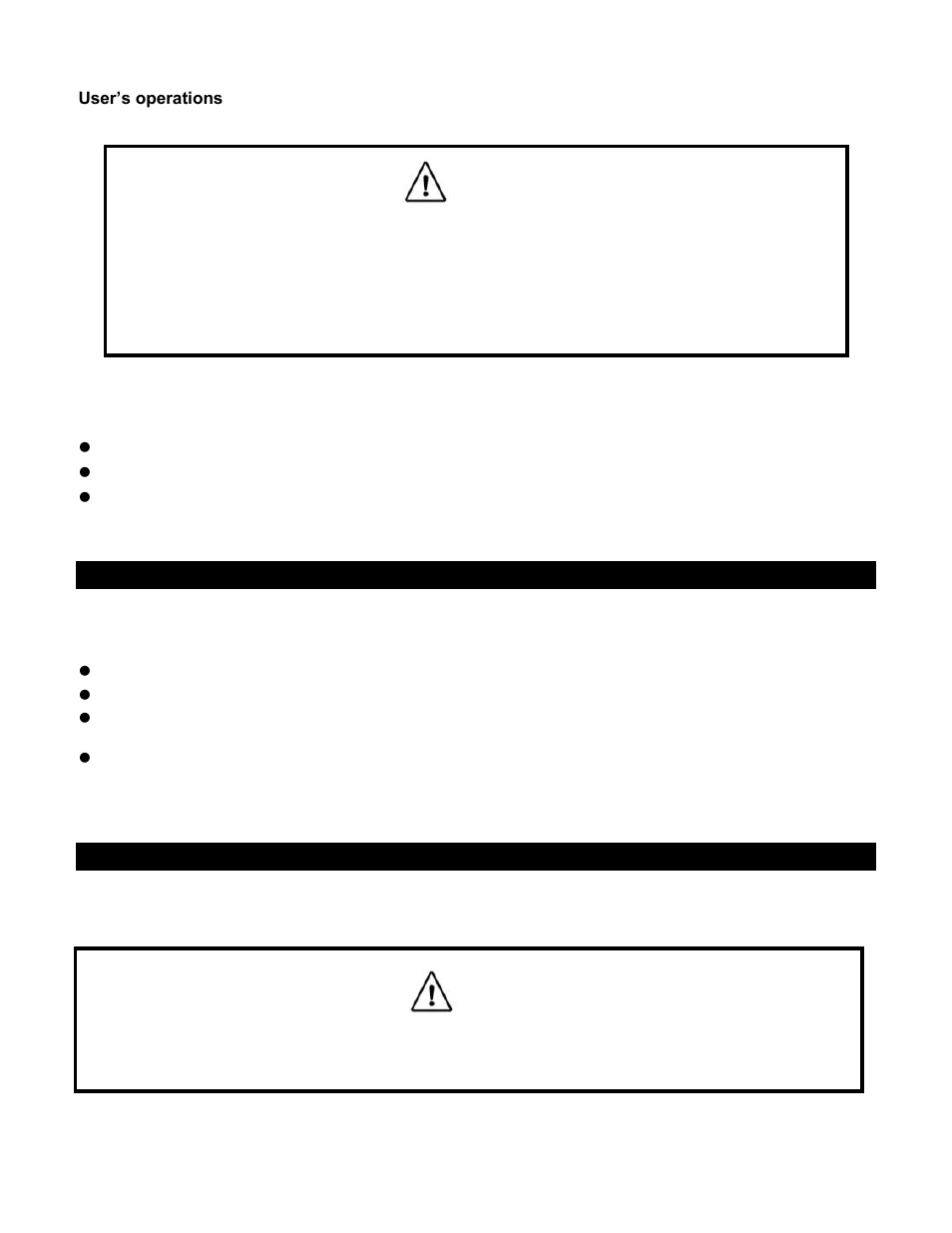Caution, Warning | OnLine Power Power Wave 1 User Manual | Page 13 / 30