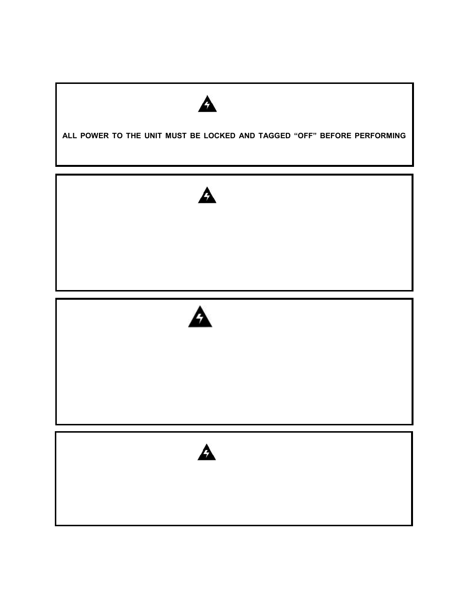 Danger | OnLine Power Power Wave 1 User Manual | Page 5 / 30