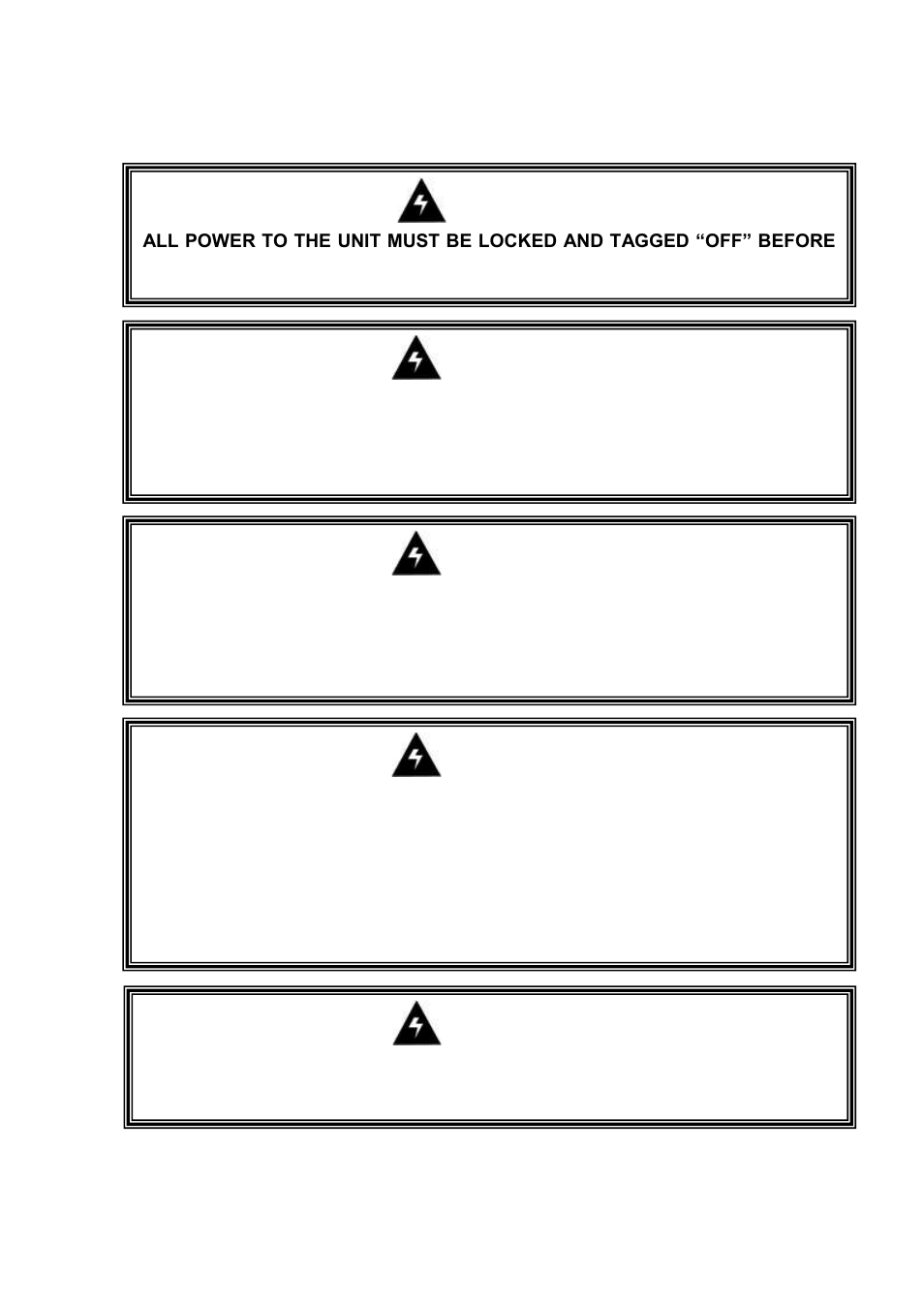 Danger | OnLine Power Power Wave 4 User Manual | Page 10 / 111