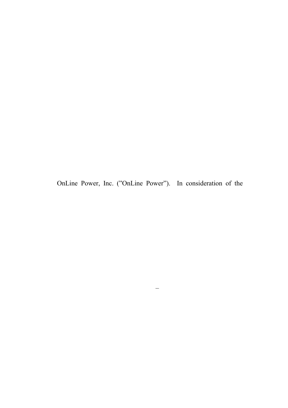 Online power, inc, Reproduction or distribution forbidden | OnLine Power Power Wave 4 User Manual | Page 6 / 111