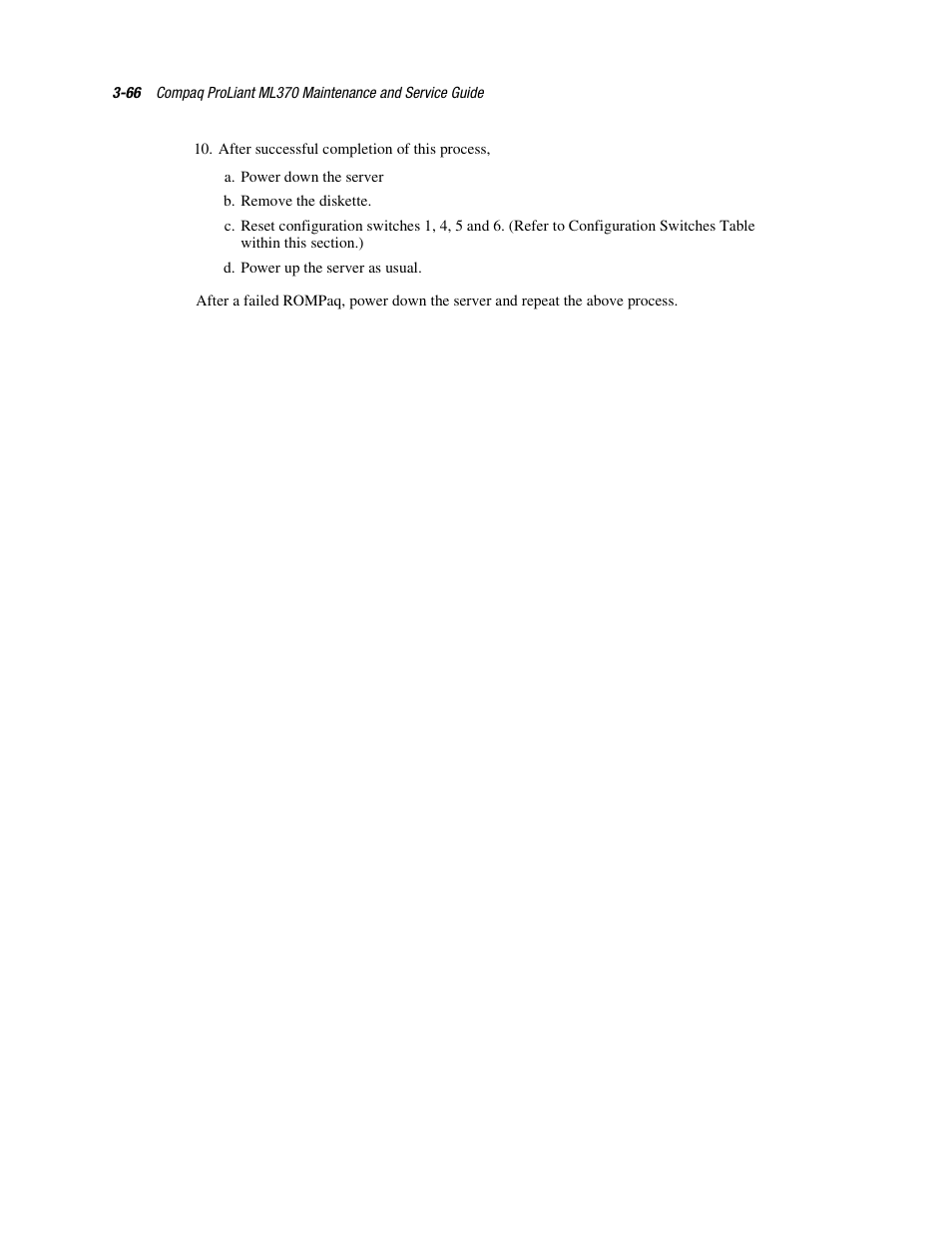 Compaq PROLIANT ML370 User Manual | Page 120 / 152