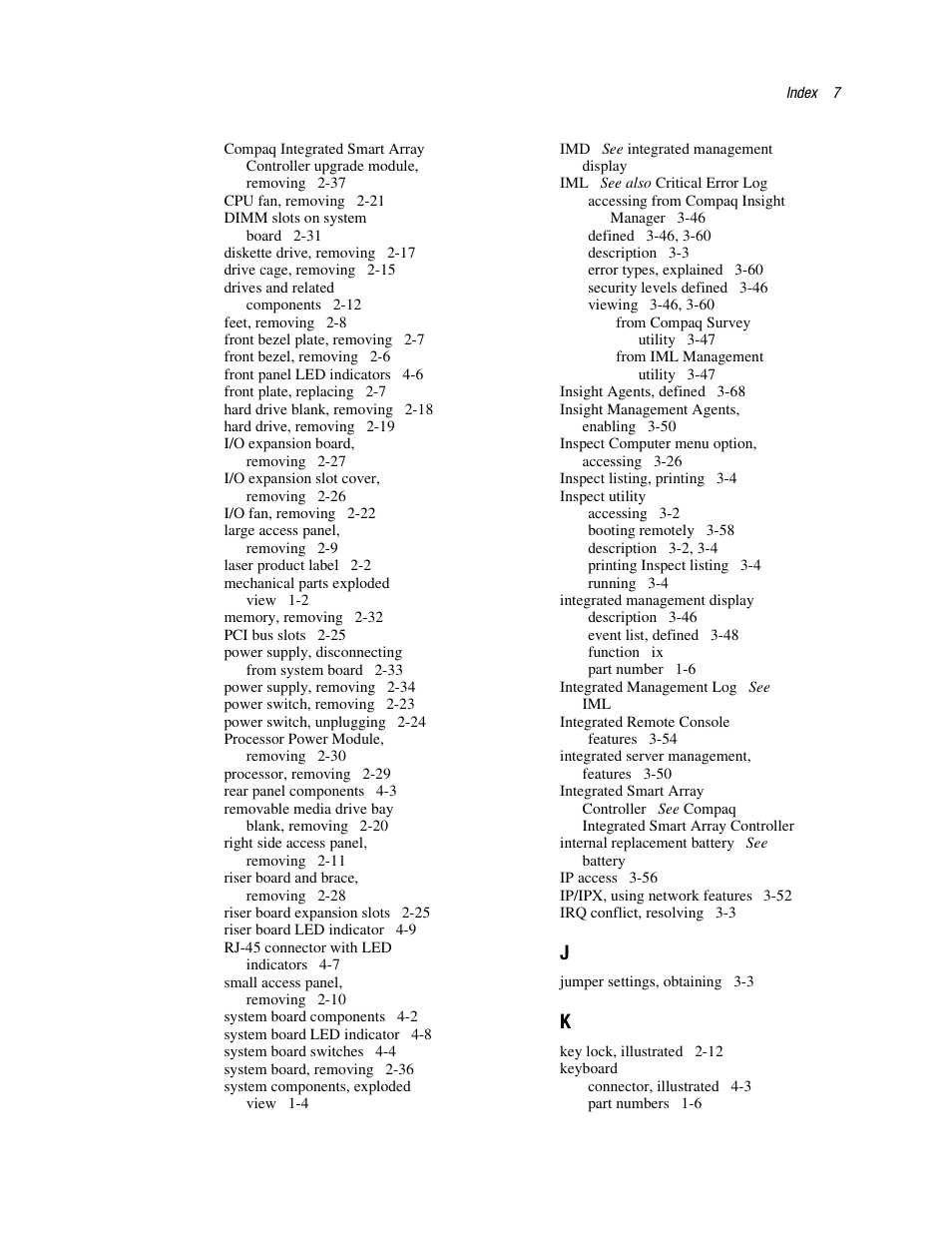 Compaq PROLIANT ML370 User Manual | Page 146 / 152