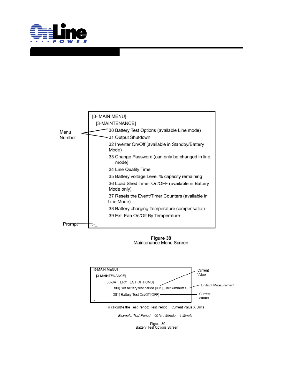 7 com port menu tutorial | OnLine Power Signal Saver IPC User Manual | Page 74 / 122