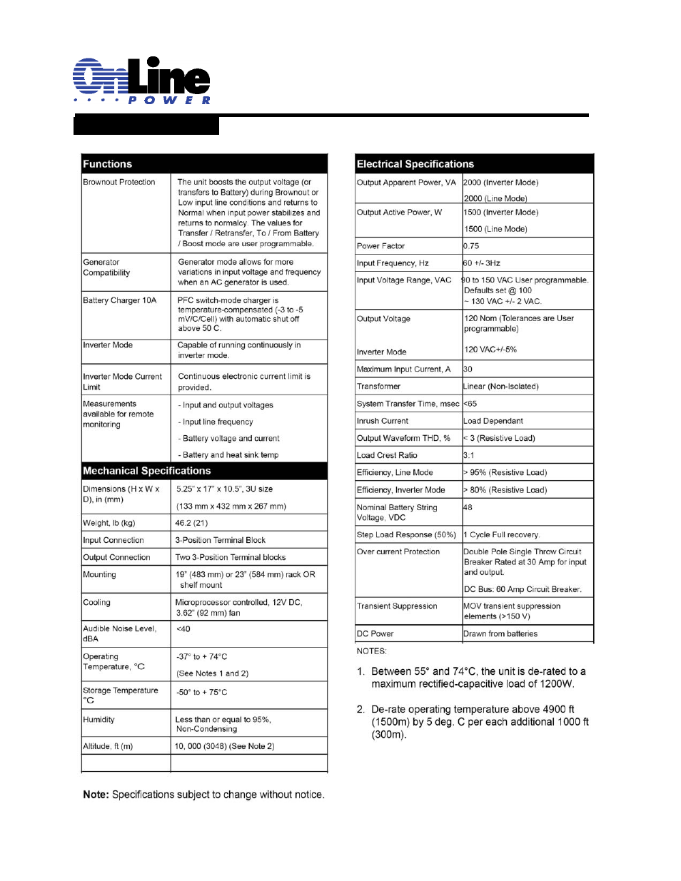 OnLine Power Signal Saver IPC User Manual | Page 99 / 122