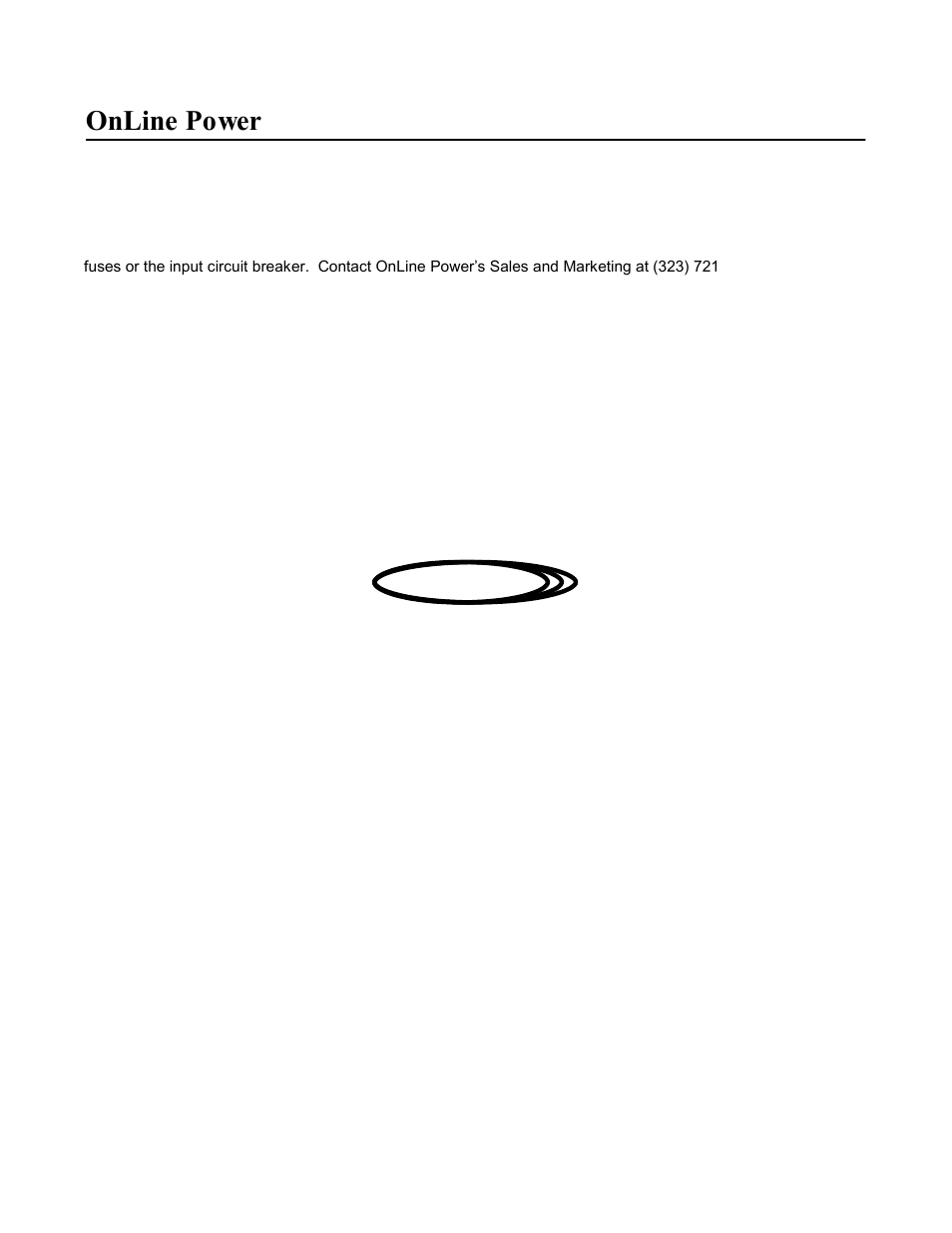 Online power, Danger | OnLine Power Constant Power 3 User Manual | Page 26 / 40