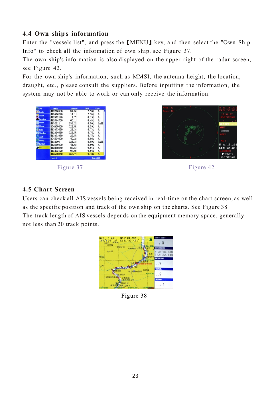 Ò³ãæ 25 | Onwa Marine Electronics KP-823MKII User Manual | Page 25 / 33