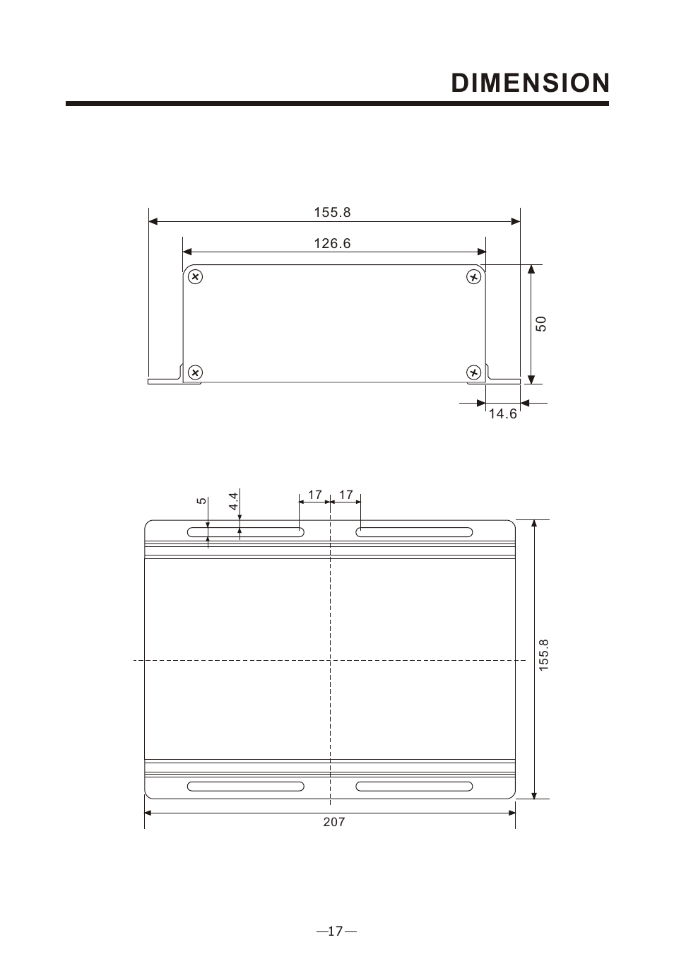 Ò³ãæ 21, Dimension | Onwa Marine Electronics KS-200A User Manual | Page 21 / 22