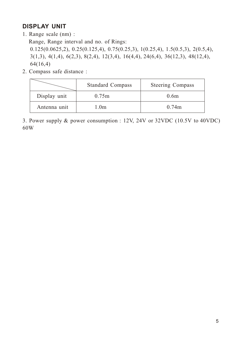 Ò³ãæ 13 | Onwa Marine Electronics KR-1338C v.1 User Manual | Page 13 / 87