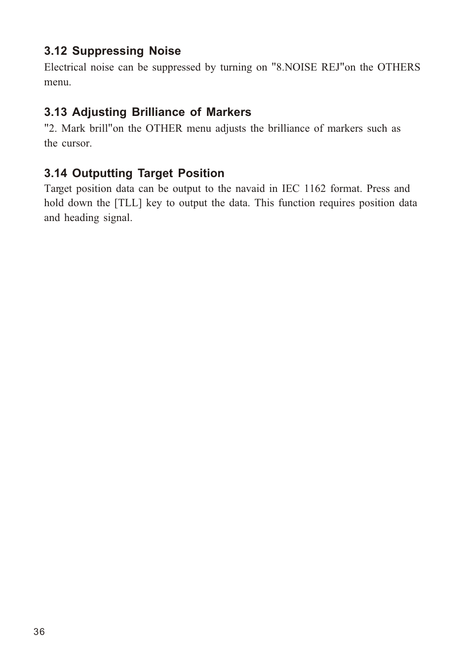 Ò³ãæ 44 | Onwa Marine Electronics KR-1338C v.1 User Manual | Page 44 / 87