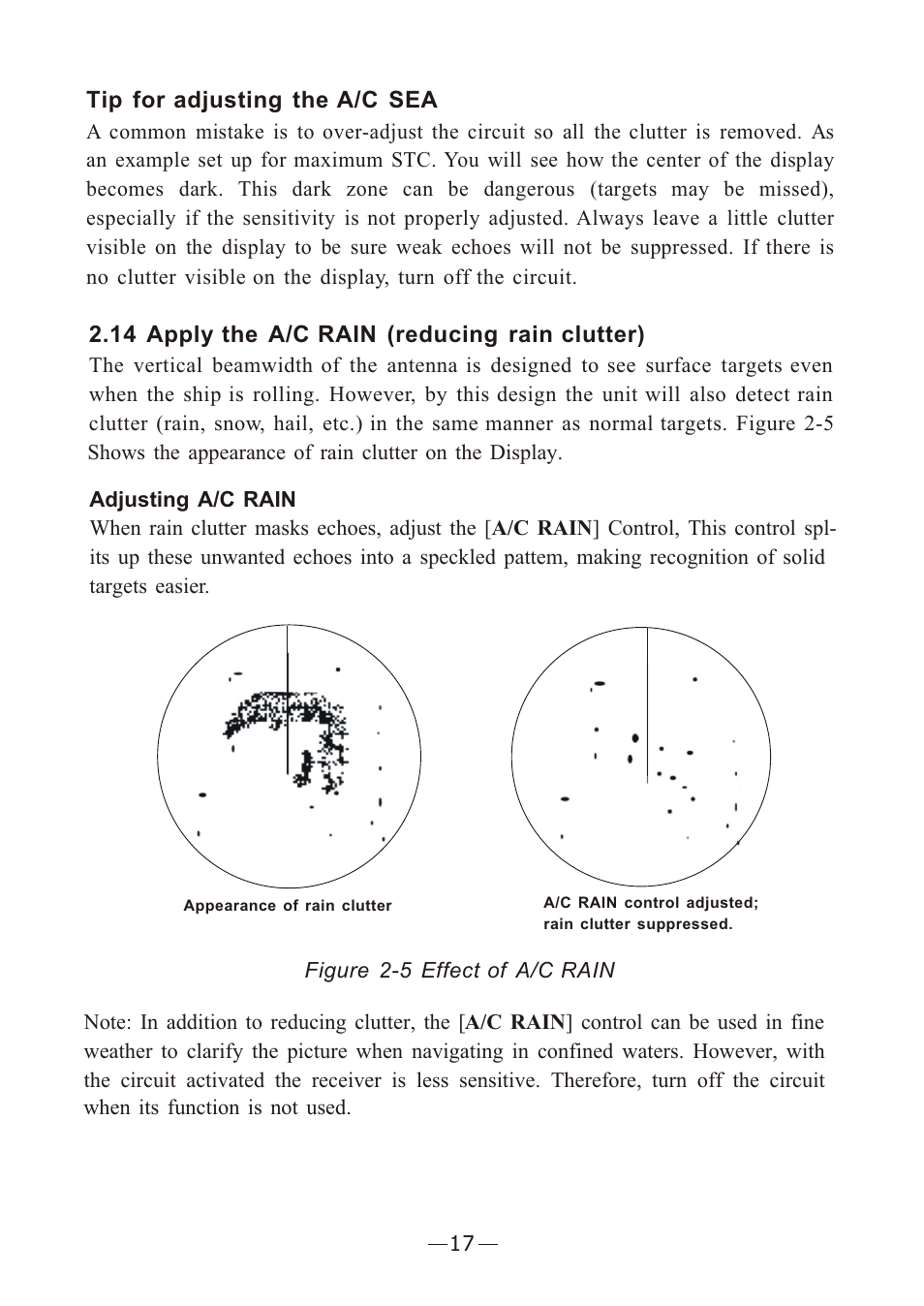 Ò³ãæ 24 | Onwa Marine Electronics KR-12X8 User Manual | Page 24 / 92