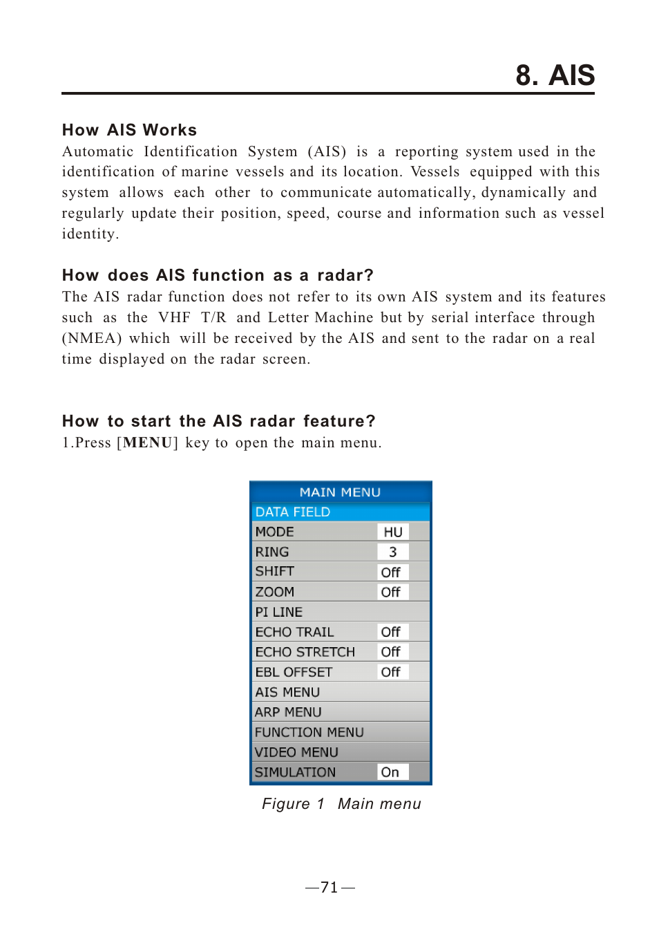 Ò³ãæ 78 | Onwa Marine Electronics KR-12X8 User Manual | Page 78 / 92