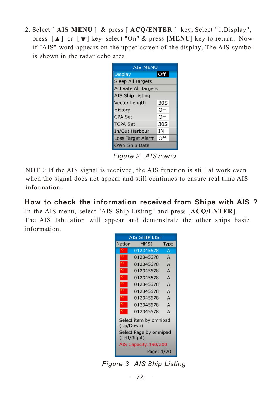 Ò³ãæ 79 | Onwa Marine Electronics KR-12X8 User Manual | Page 79 / 92