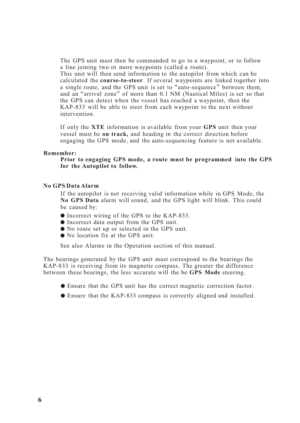 Ò³ãæ 11 | Onwa Marine Electronics KAP-833 User Manual | Page 11 / 37