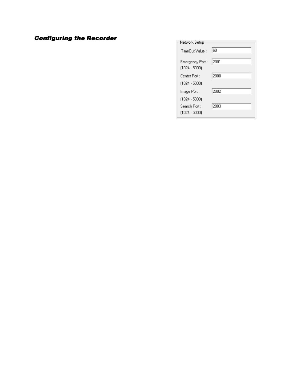 Configuring the recorder | OpenEye Gen6 X-Series User Manual | Page 119 / 123