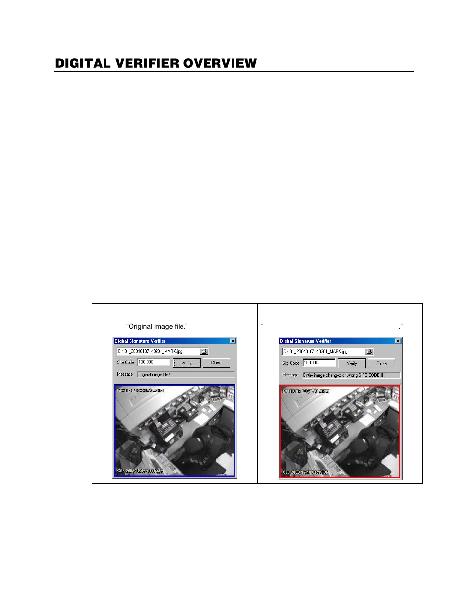 Digital verifier overview, Installing the digital verifier, Using the digital verifier | OpenEye Gen6 X-Series User Manual | Page 120 / 123