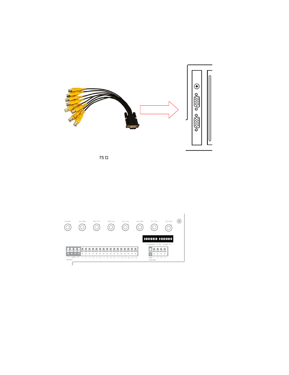 Looping outputs, Looping output termination | OpenEye Gen6 X-Series User Manual | Page 30 / 123
