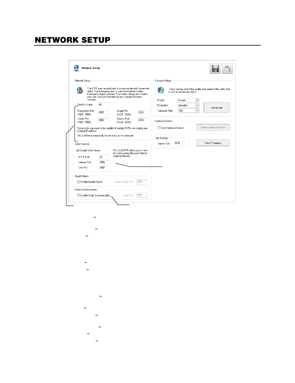 Network setup | OpenEye Gen6 X-Series User Manual | Page 71 / 123