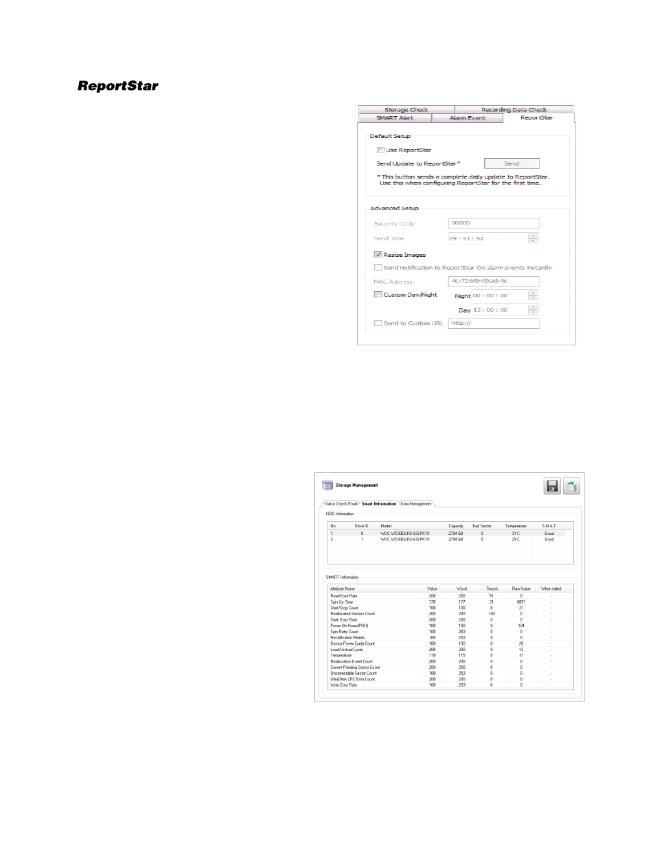 Reportstar, Smart information | OpenEye Gen6 X-Series User Manual | Page 77 / 123