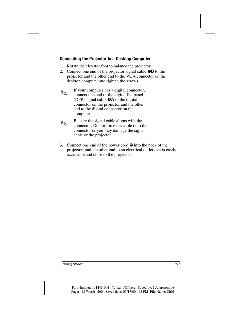 Compaq MP1800 User Manual | Page 13 / 68