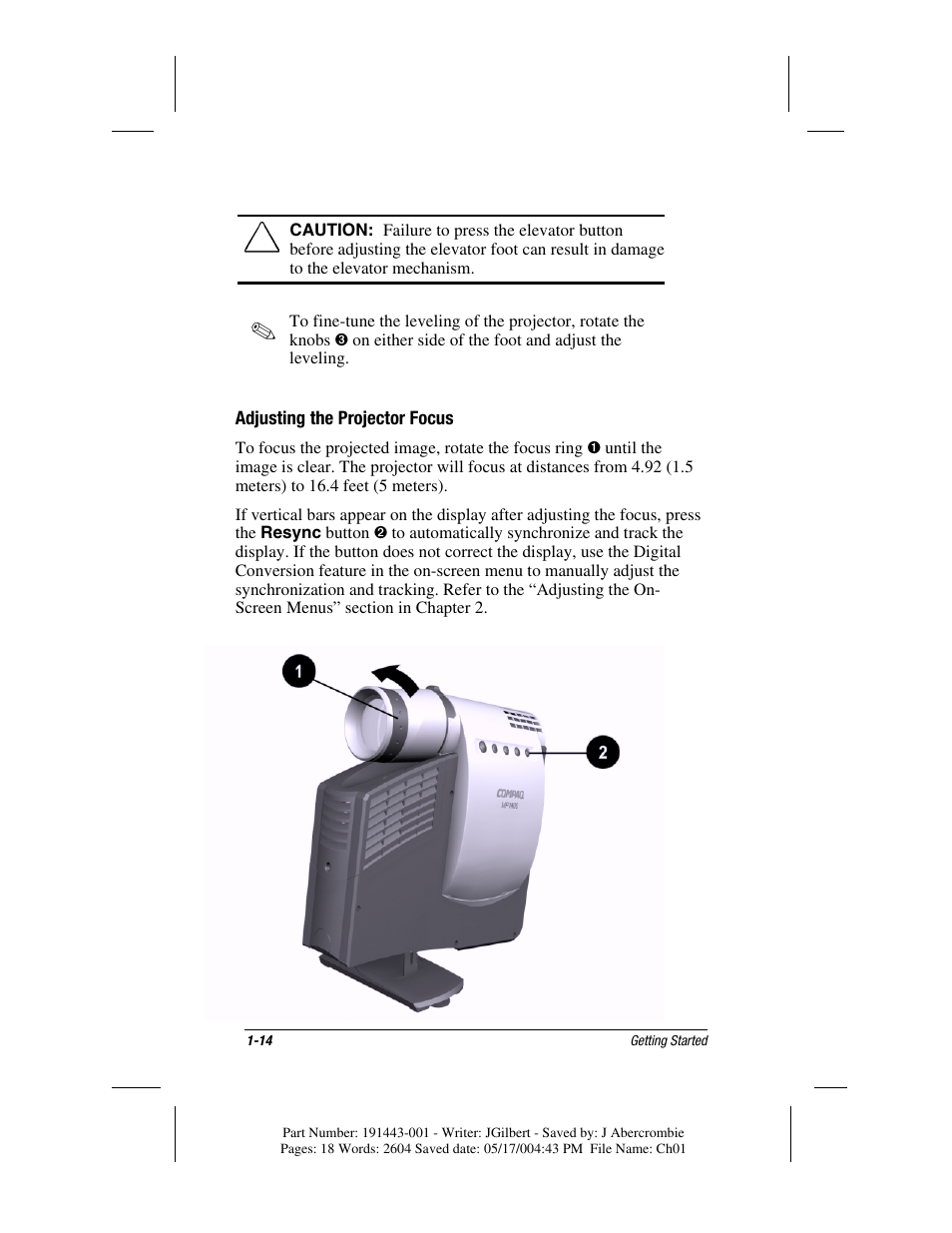 Compaq MP1800 User Manual | Page 20 / 68