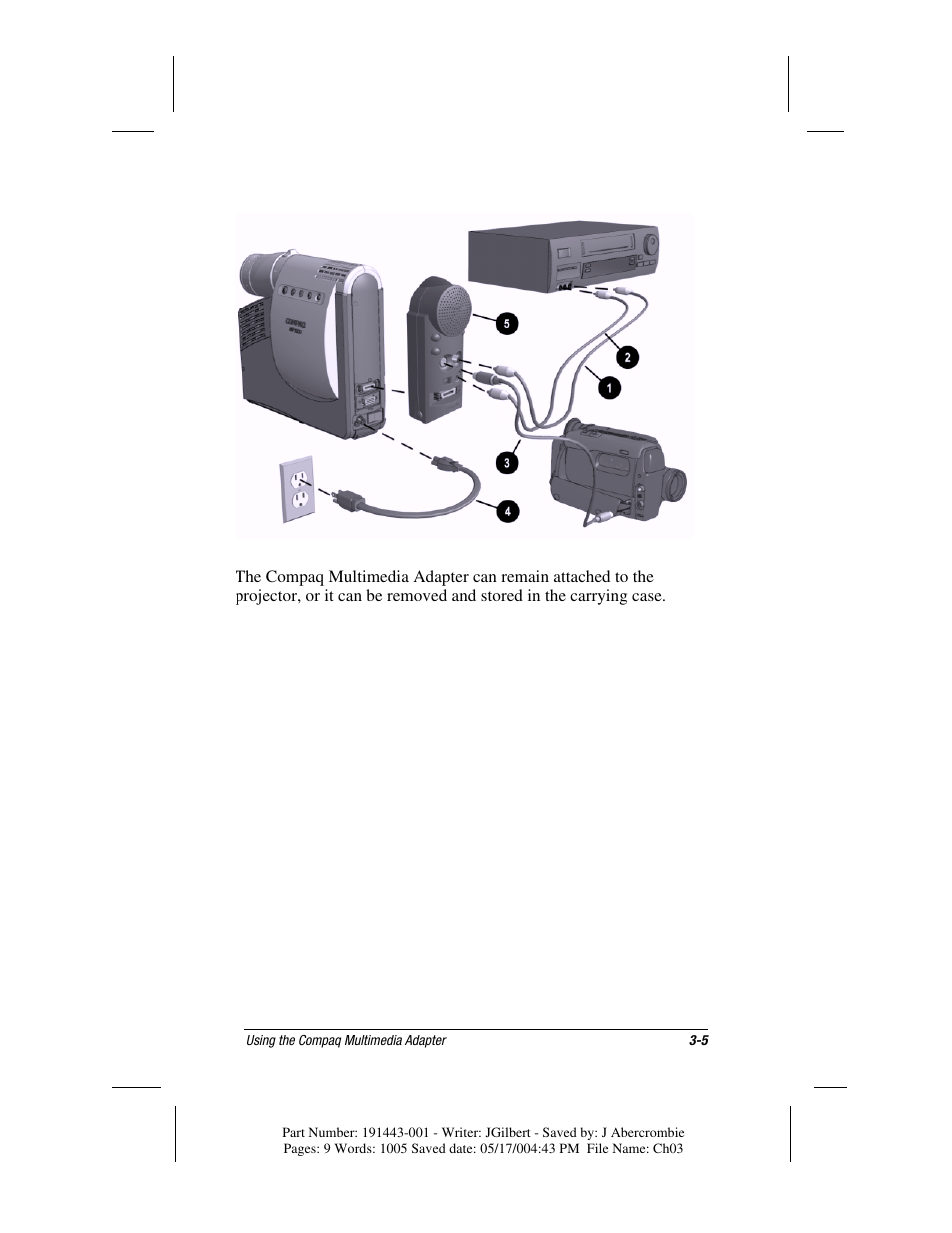 Compaq MP1800 User Manual | Page 38 / 68