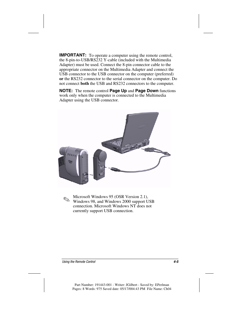 Compaq MP1800 User Manual | Page 47 / 68