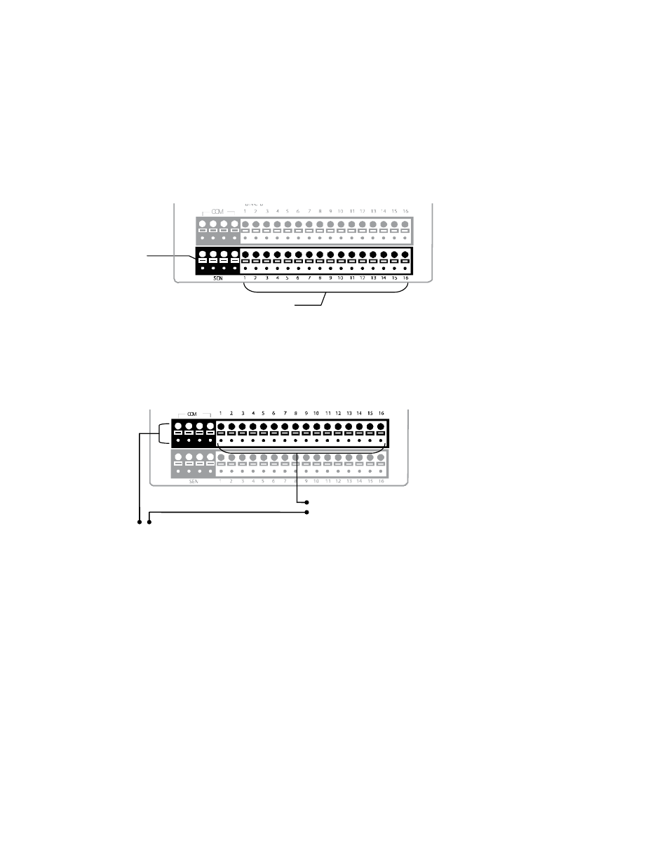 Connecting sensors, Connecting control outputs | OpenEye Gen6 X-Series Hardware Manual User Manual | Page 21 / 30