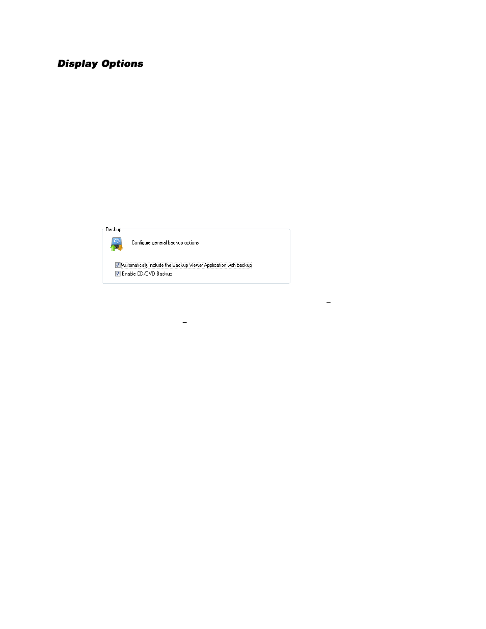 Display options, General | OpenEye Gen6 N-Series User Manual | Page 47 / 112