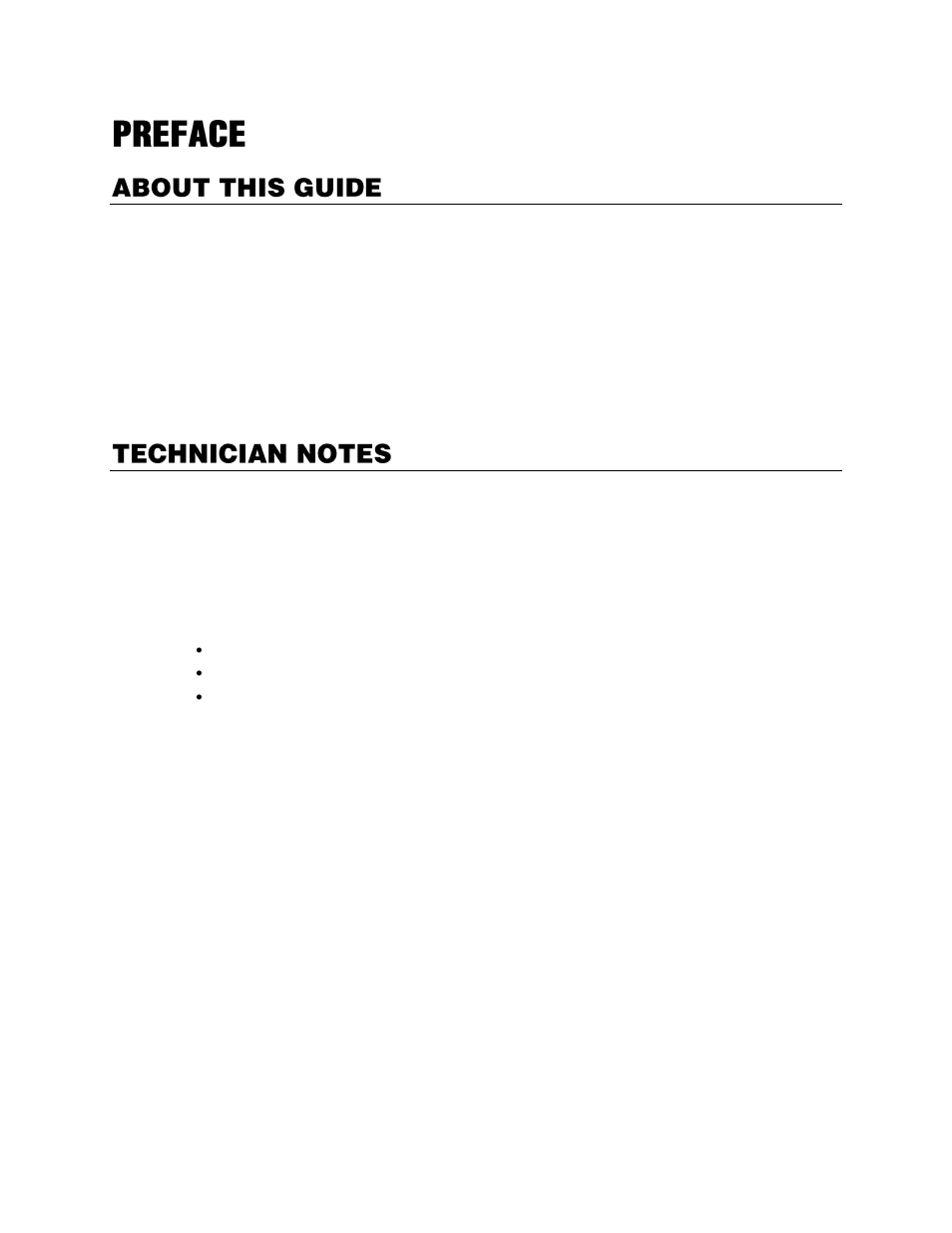 Preface, About this guide, Technician notes | OpenEye EasyNVR User Manual | Page 12 / 67