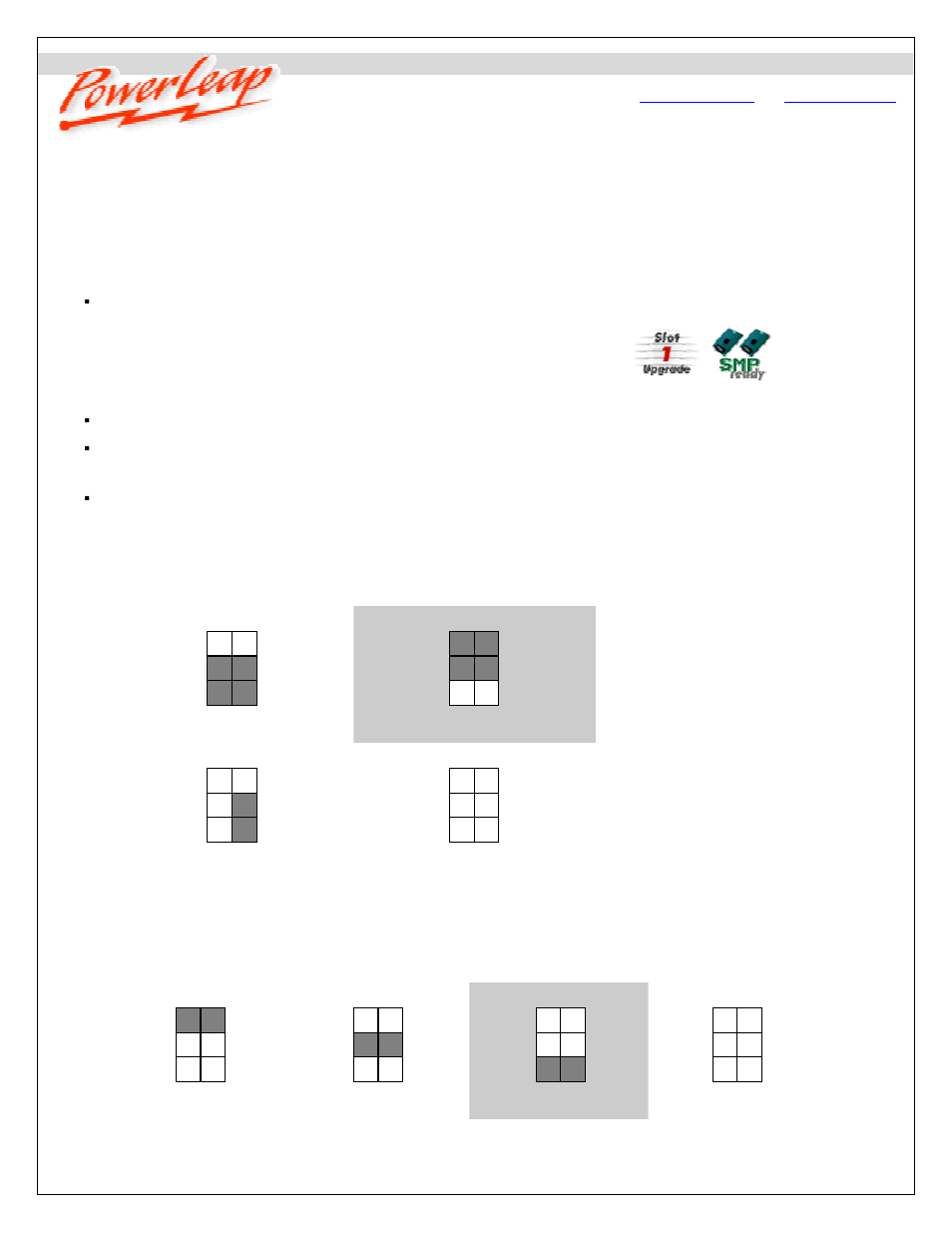 Compaq PowerLeap PL-P3/SMP User Manual | 6 pages