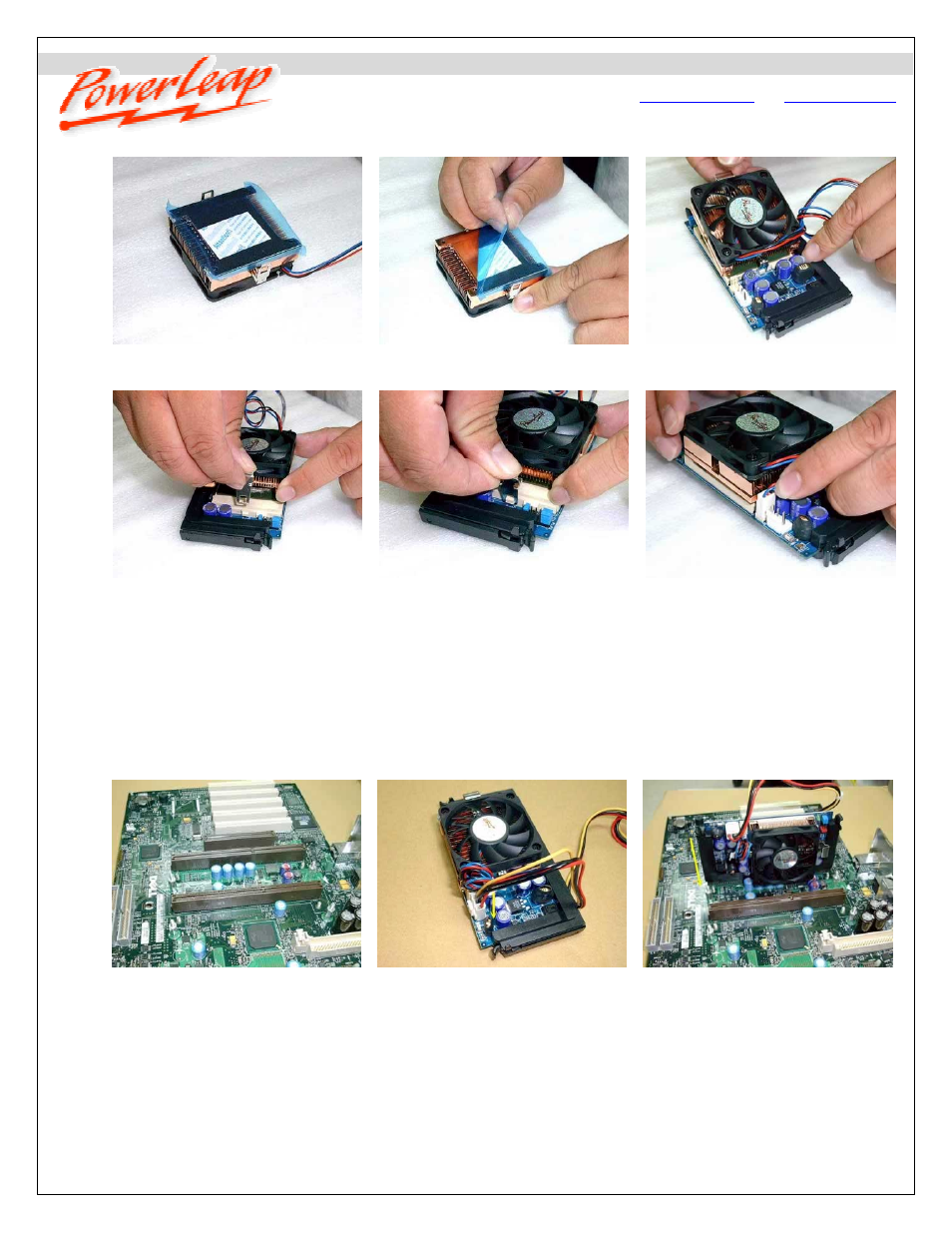 Compaq PowerLeap PL-P3/SMP User Manual | Page 3 / 6