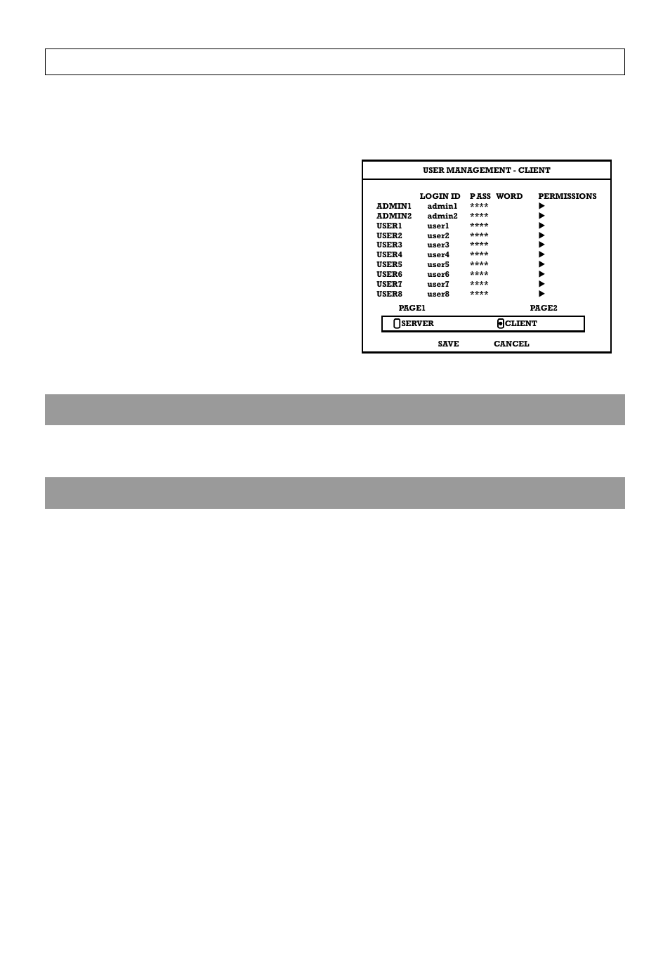 Client, Configuration, Shutdown | OpenEye OE2-E120 User Manual | Page 28 / 75